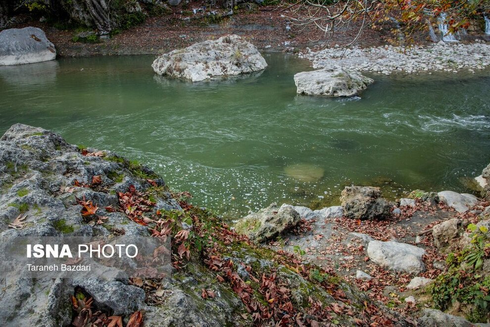  آبشار زیبای بیشه در لرستان