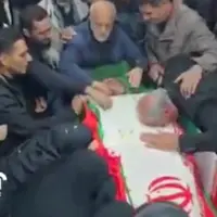 وداع با پیکر سردار کیومرث پورهاشمی در معراج شهدای تهران