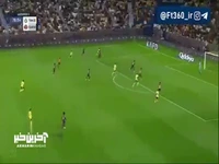 دبل رونالدو در دیدار امشب النصر مقابل ضمک