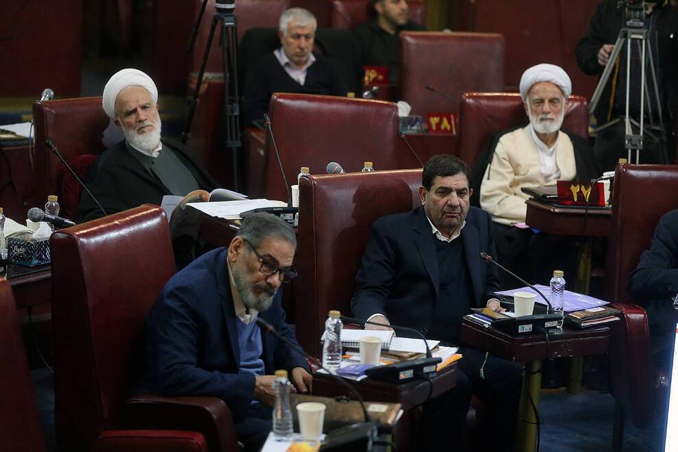 عکس/ جلسه مجمع تشخیص مصلحت نظام با حضور پزشکیان، احمدی‌نژاد و جلیلی