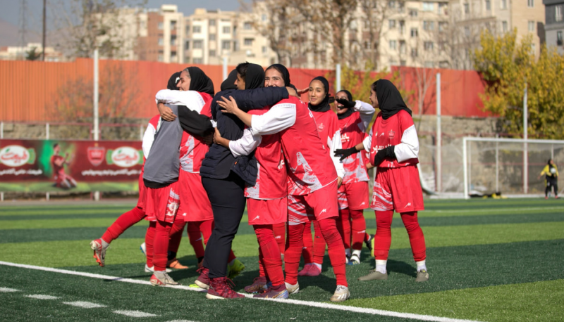 تفاضل گل مانع صدرنشینی پرسپولیس در فوتبال زنان!