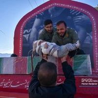 کاروان اهالی بهشت در داران، دامنه، بویین‌ومیاندشت و چادگان