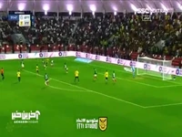 گلزنی کریم بنزما در بازی امشب الاتحاد مقابل الاتفاق