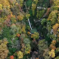 نمایی از شیرآباد در دل جنگل‌های هیرکانی