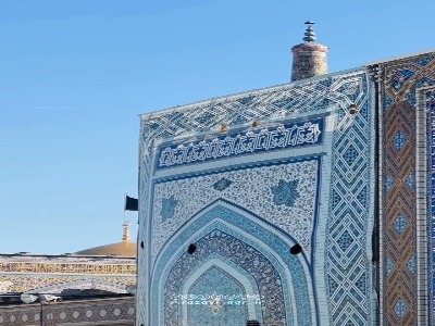 حرم امام رضا(ع) سیاهپوش عزای مادر شد