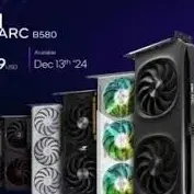 اینتل کارت‌های گرافیک جدید Arc B580 و Arc B570 را با قیمت ارزان معرفی کرد