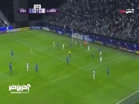 گل اول الهلال به الغرافه در توسط مارکوس لئوناردو 