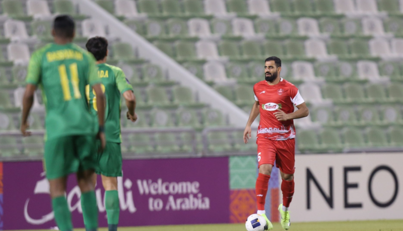 بغض کنعانی بعد از گل دوم پرسپولیس ترکید