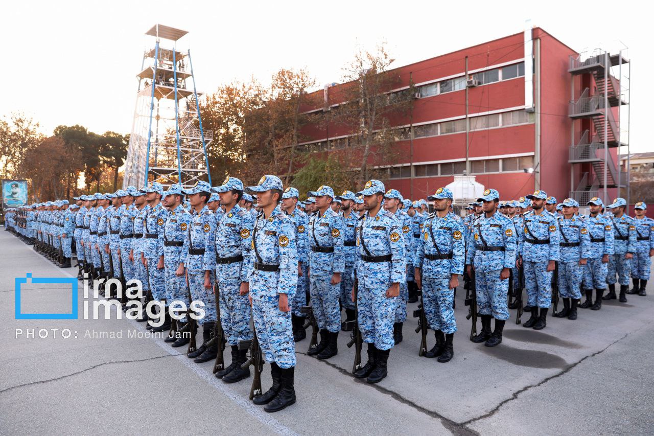  صبحگاه مشترک دانشجویان دانشگاه هوایی شهید ستاری