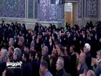 نوحه خوانی مجتبی رمضانی در مراسم شب شهادت حضرت فاطمه زهرا (س) و تشییع شهدای گمنام 