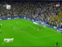 گل اول النصر به الاتحاد توسط کریستیانو رونالدو