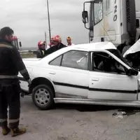 ۶ مصدوم در پی انحراف خودروی پژو پارس