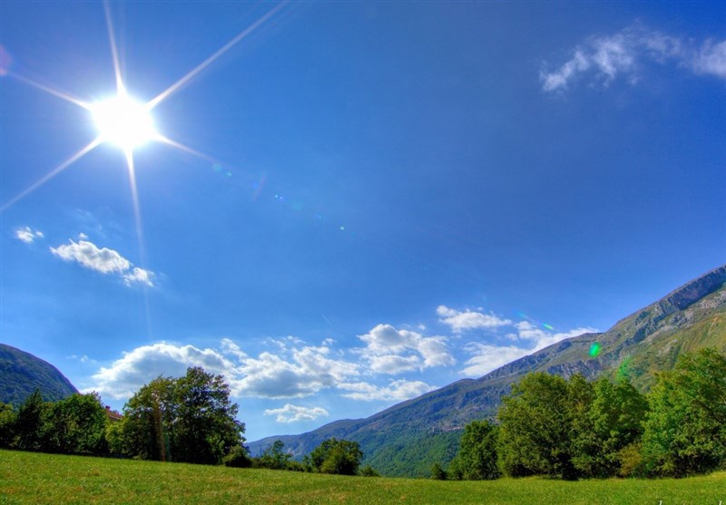 آسمان مازندران تا دوشنبه صاف تا نیمه ابری