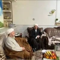 آیت‌الله سبحانی از حجت‌الاسلام ناصر رفیعی عیادت کرد