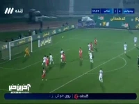 شوت ارونوف که با واکنش پولی همراه بود