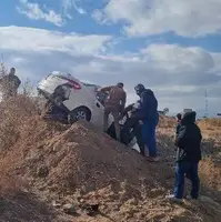 تصادف در جاده سبزوار به میامی ۲ جان‌باخته و مصدوم بر جای گذاشت