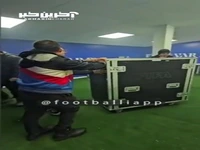 ورود تجهیزات VAR به ورزشگاه سیروس قایقران برای تقابل ملوان و پرسپولیس