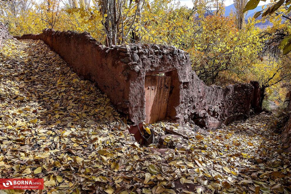 چشم‌نوازی پاییز در روستای تاریخی ابیانه