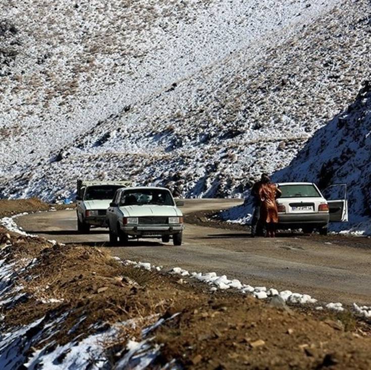 محور گنجنامه به تویسرکان مسدود شد