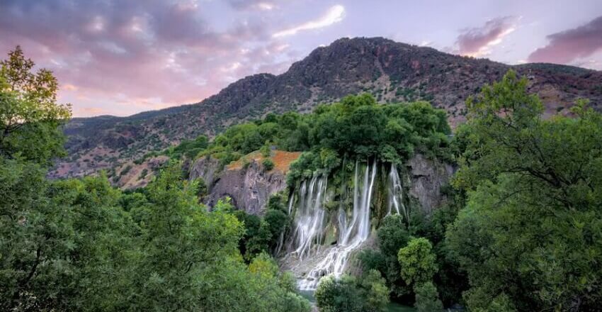 زیبایی پنج آبشار دیدنی ایران