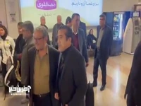 استقبال خداداد عزیزی از نود و هشتی‌ها در مشهد