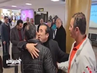 استقبال خداداد عزیزی از نود و هشتی‌ها در مشهد