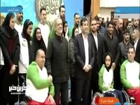 عکس یادگاری مدال‌آوران المپیک و پارالمپیک پاریس با رئیس جمهور