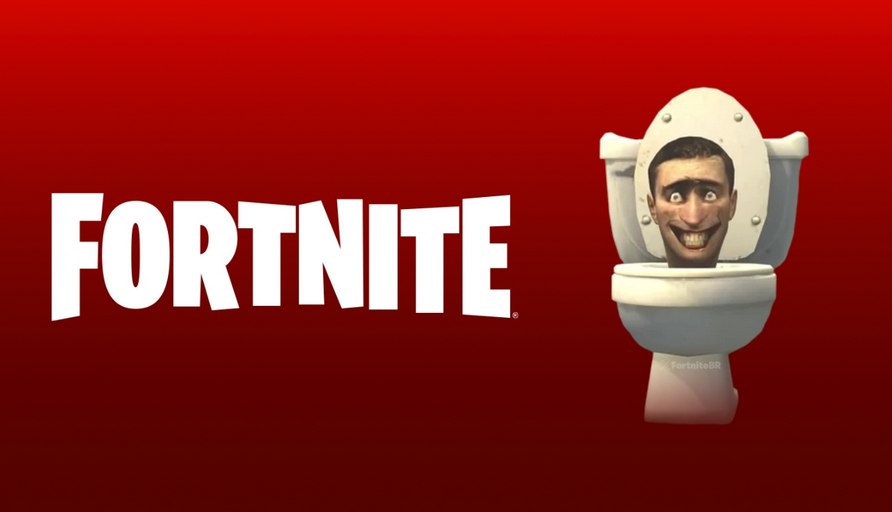 محتوای همکاری Fortnite و Skibidi Toilet فردا منتشر می‌شود