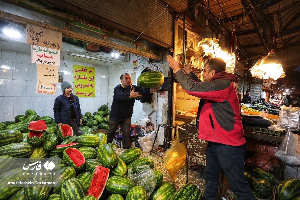 عکس/ بازار یلدایی همدان