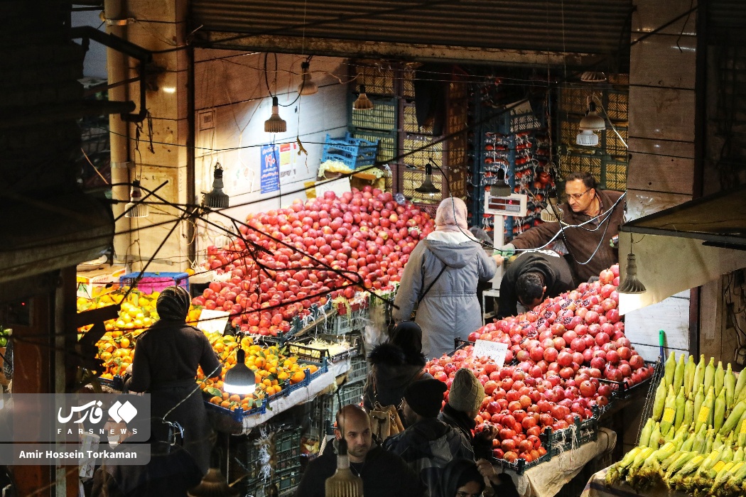 عکس/ بازار یلدایی همدان