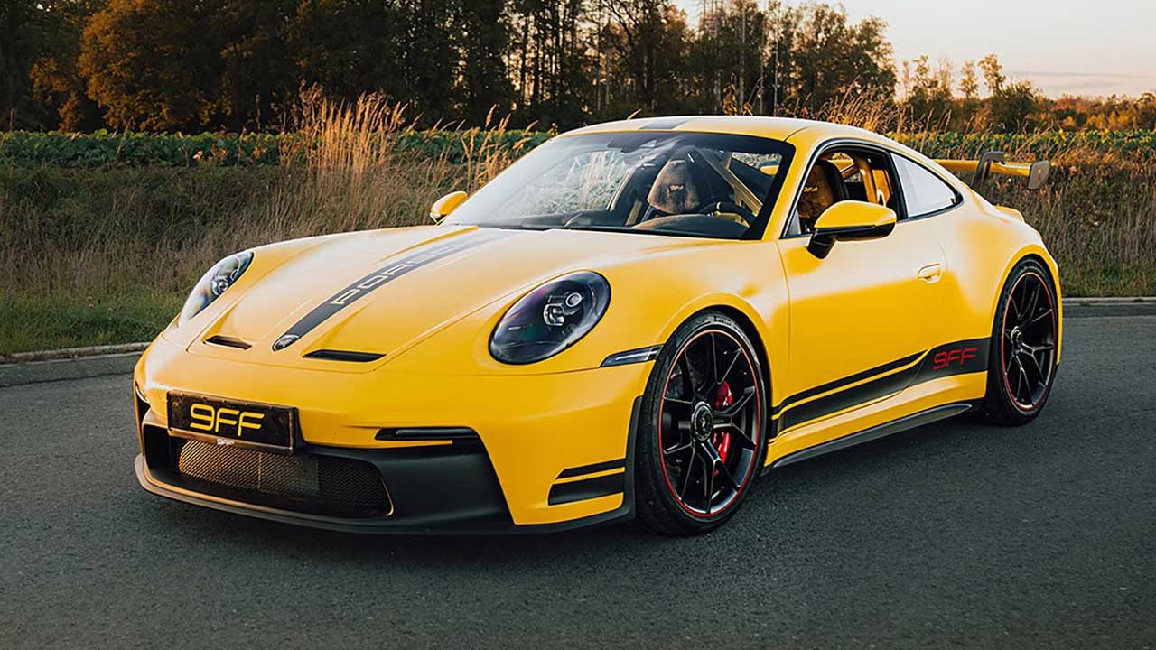 پورشه 911 GT3 با تیونینگ 9FF، افزایش قدرت به 760 اسب بخار با توربوشارژر