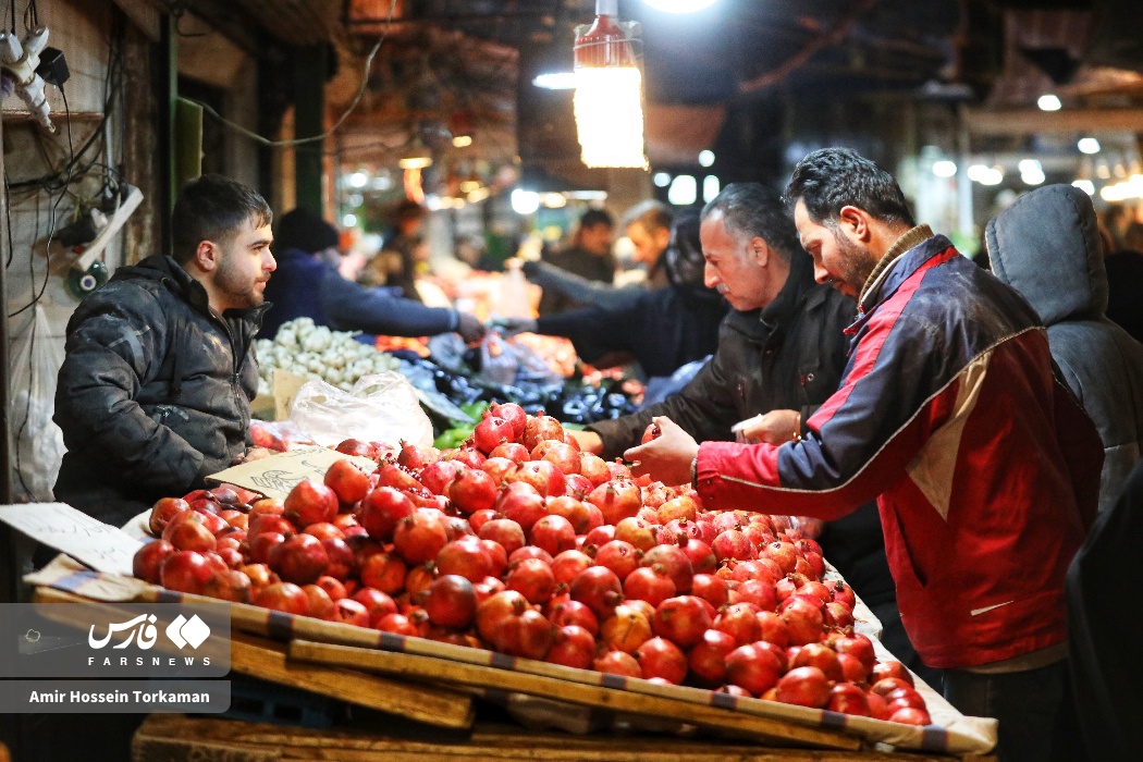 عکس/ بازار یلدایی همدان