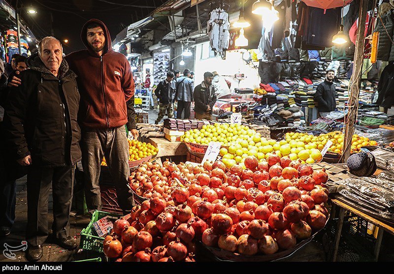 بازار خرید شب یلدا در تهران