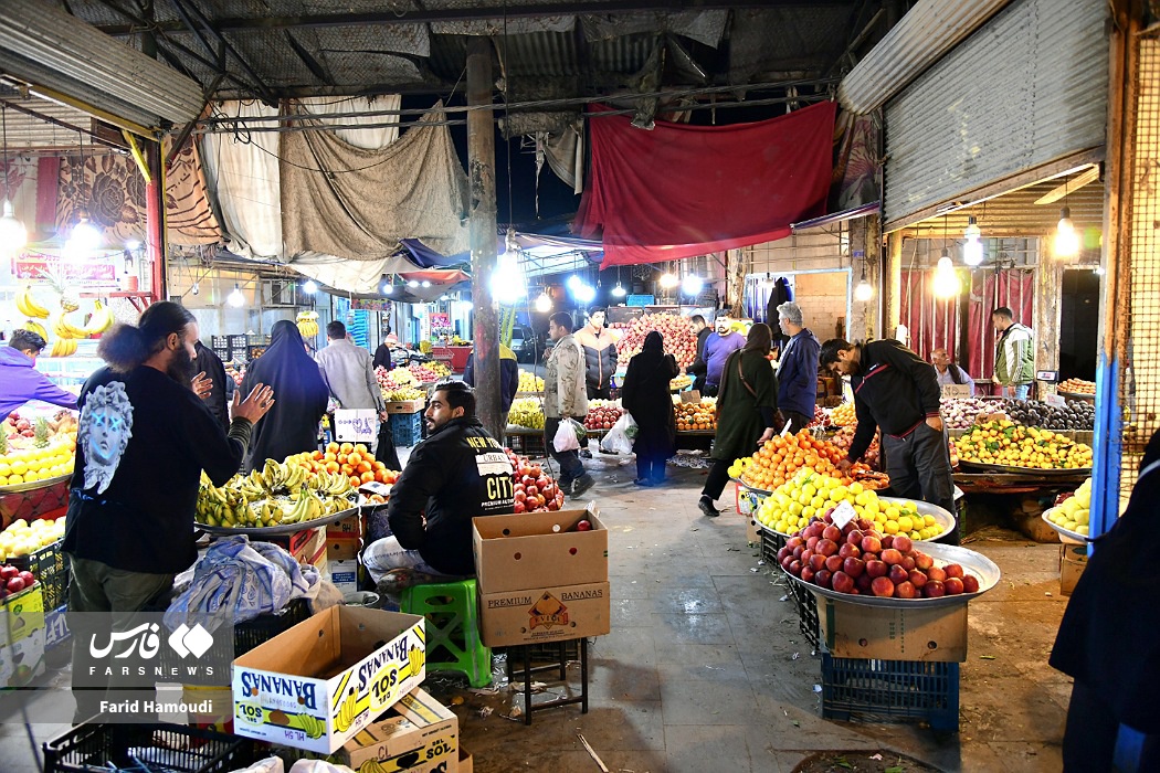 عکس/ آبادانی‌ها در تب‌وتاب یلدا