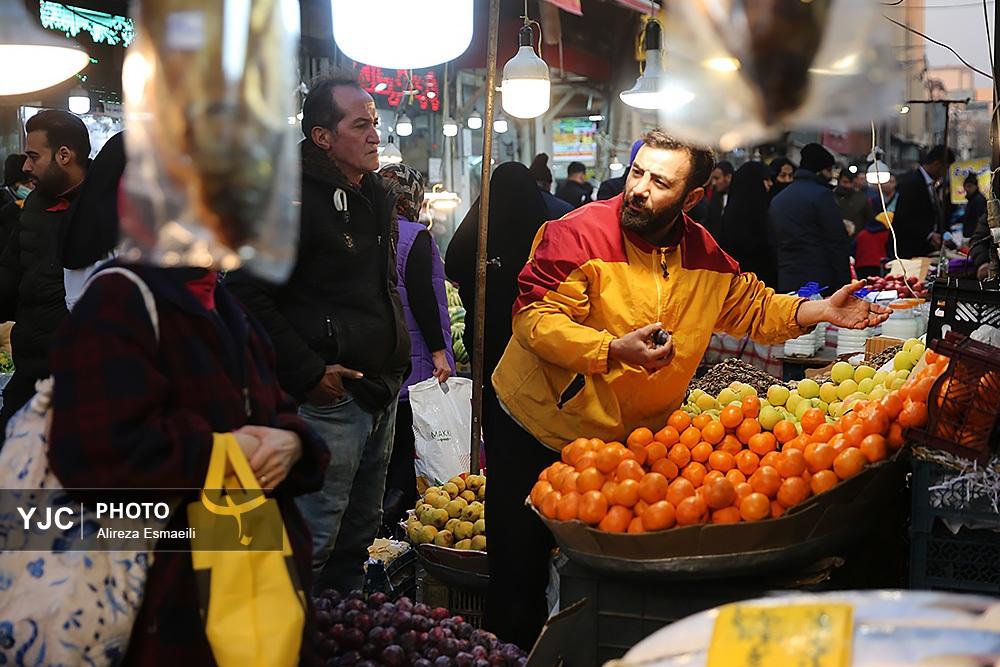 حال‌وهوای بازار خرید شب یلدا در تهران