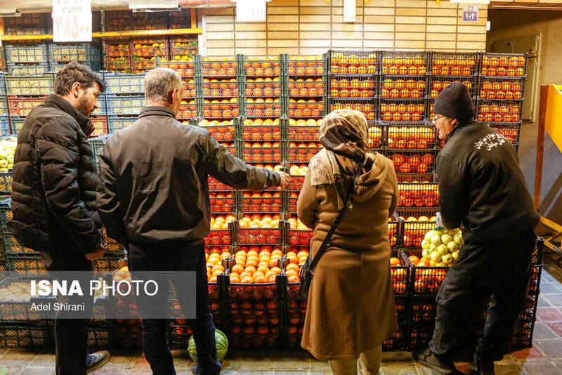 حال و هوای شب یلدا در اصفهان