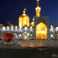 شب یلدا در چایخانه حرم امام رضا (ع)