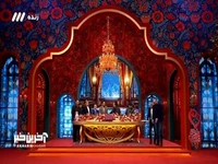 زورآزمایی رحمان عموزاد با بالا بردن امیر حسین زارع بر روی شانه