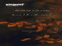 غزلی زیبا از سعدی