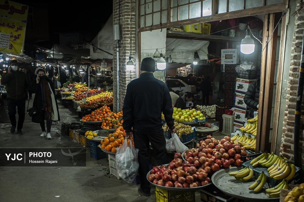 عکس/ تکاپوی یلدایی ۱۴۰۳ در بازار گرگان و همدان