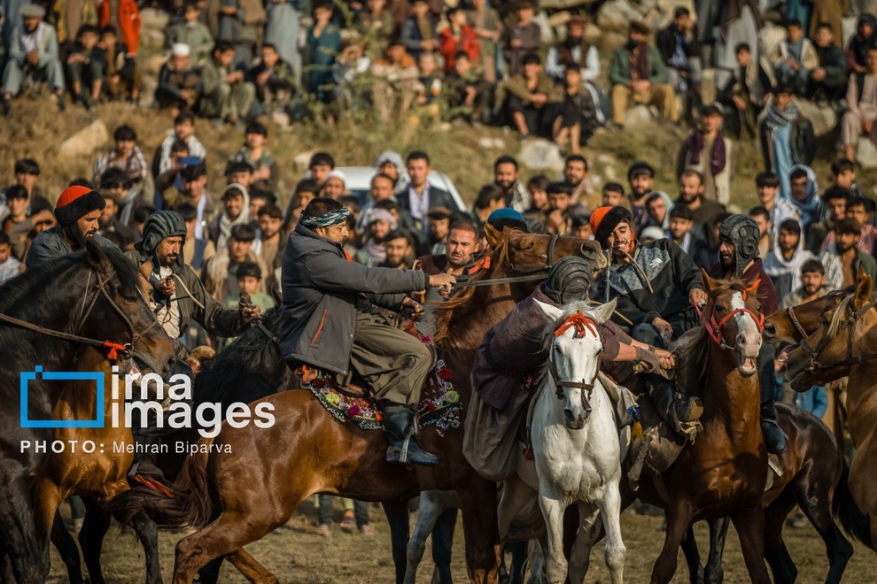 مسابقات بزکشی در بدخشان افغانستان