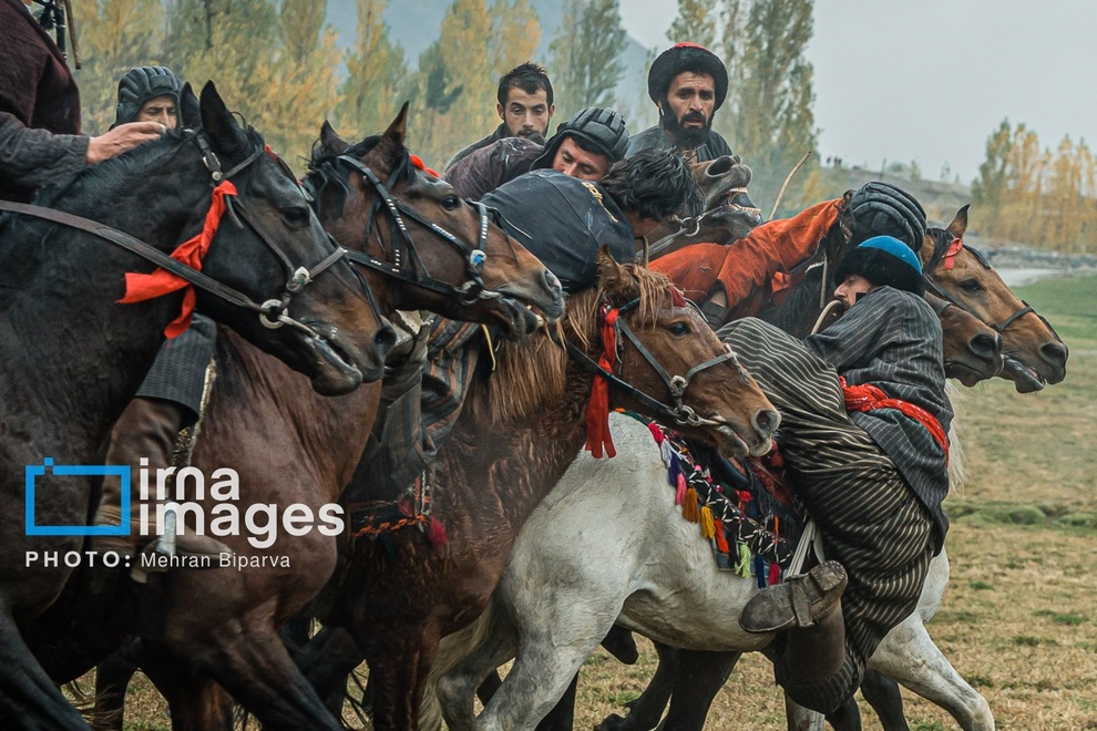 مسابقات بزکشی در بدخشان افغانستان