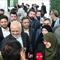 بازدید ظریف و مهاجرانی از نمایشگاه محیط زیست