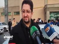 گفتگو با هومن افاضلی مربی تیم ملی بعد از بازی سایپا و پیکان