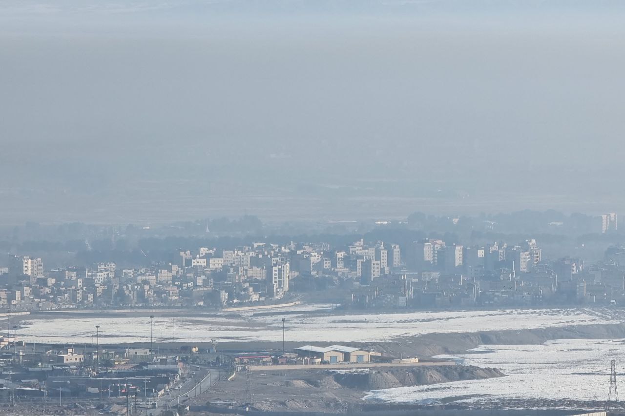 آسمان مشهد در محاصره آلودگی 