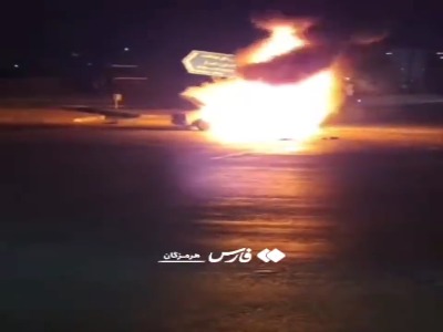 تصادف پژو و وانت سوختکش در بندرعباس
