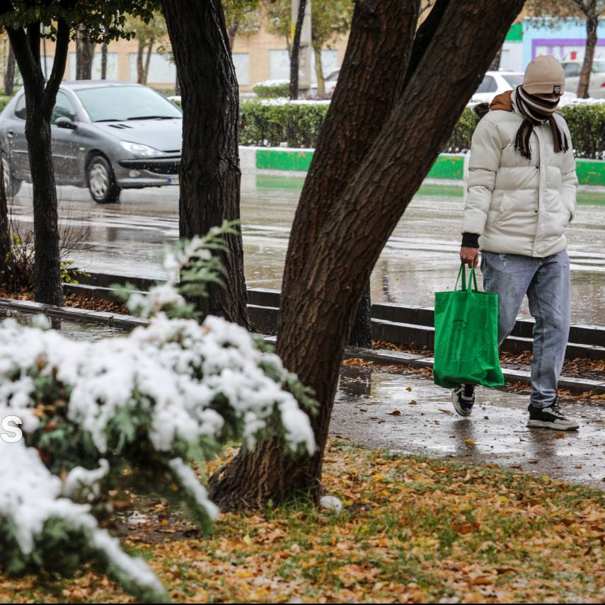 بارش باران و برف آذربایجان‌شرقی را فرا می‌گیرد