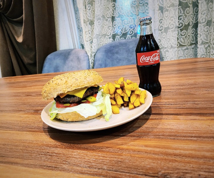 از شما/بشقاب چیزبرگر 🍔 