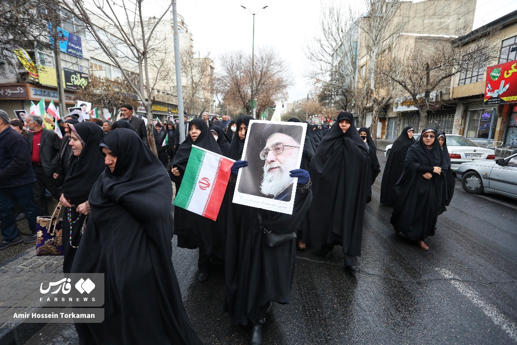 راهپیمایی جمعه‌ خشم در همدان