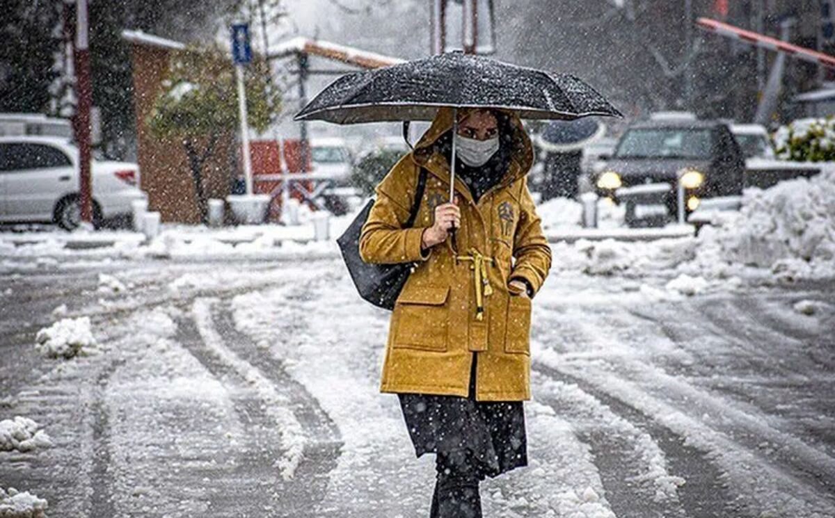 پیش‌بینی بارش برف و باران در نواحی غربی کشور